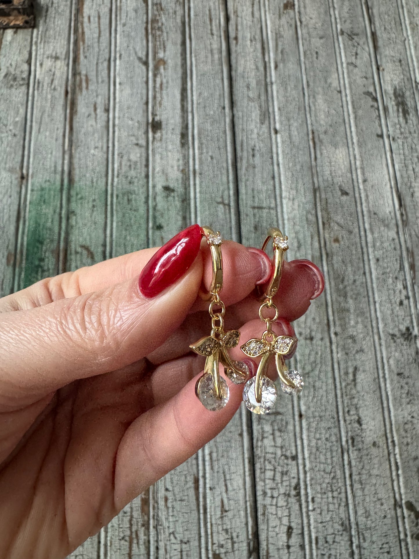 Gold-filled earrings